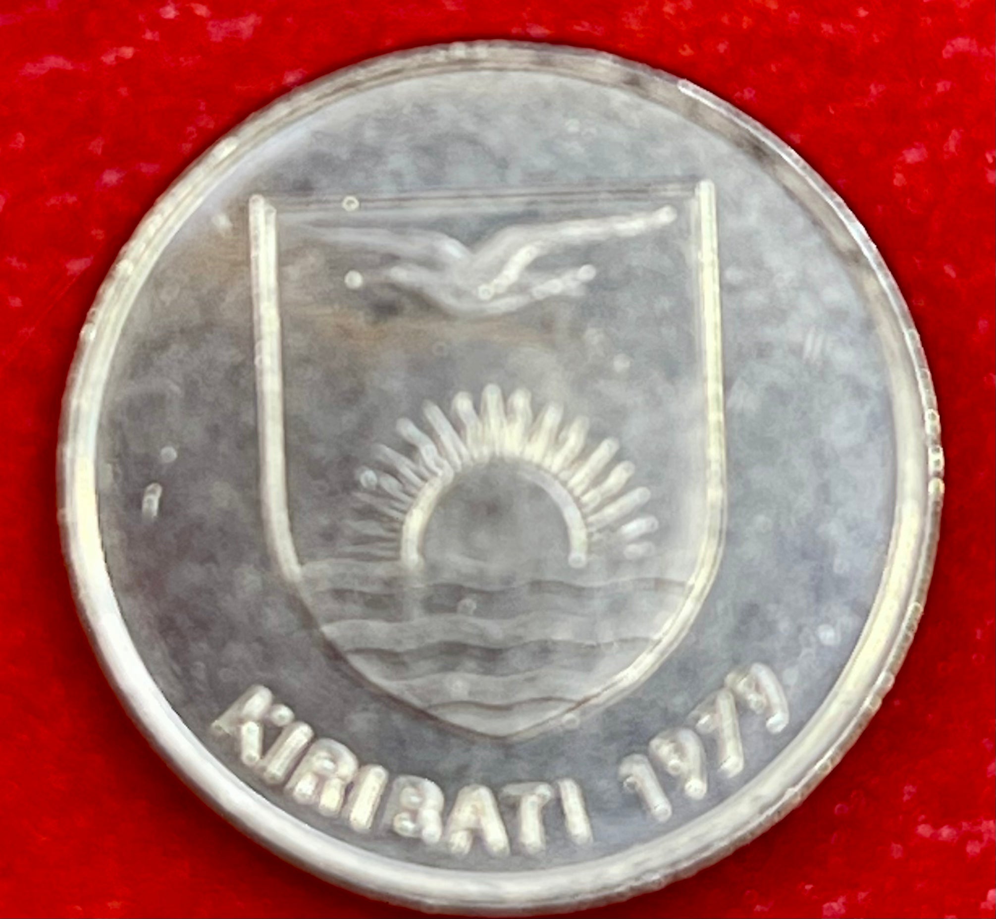 1979 Kiribati 5 Cents Coin, KM3 Uncirculated / Lizard - Cool Coins & Notes